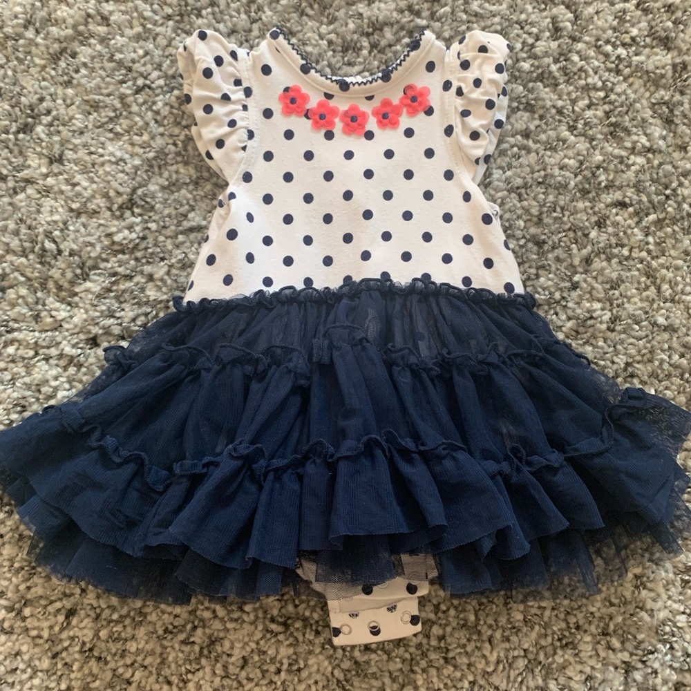 Little Me Baby Girls' Popover Tutu Dress